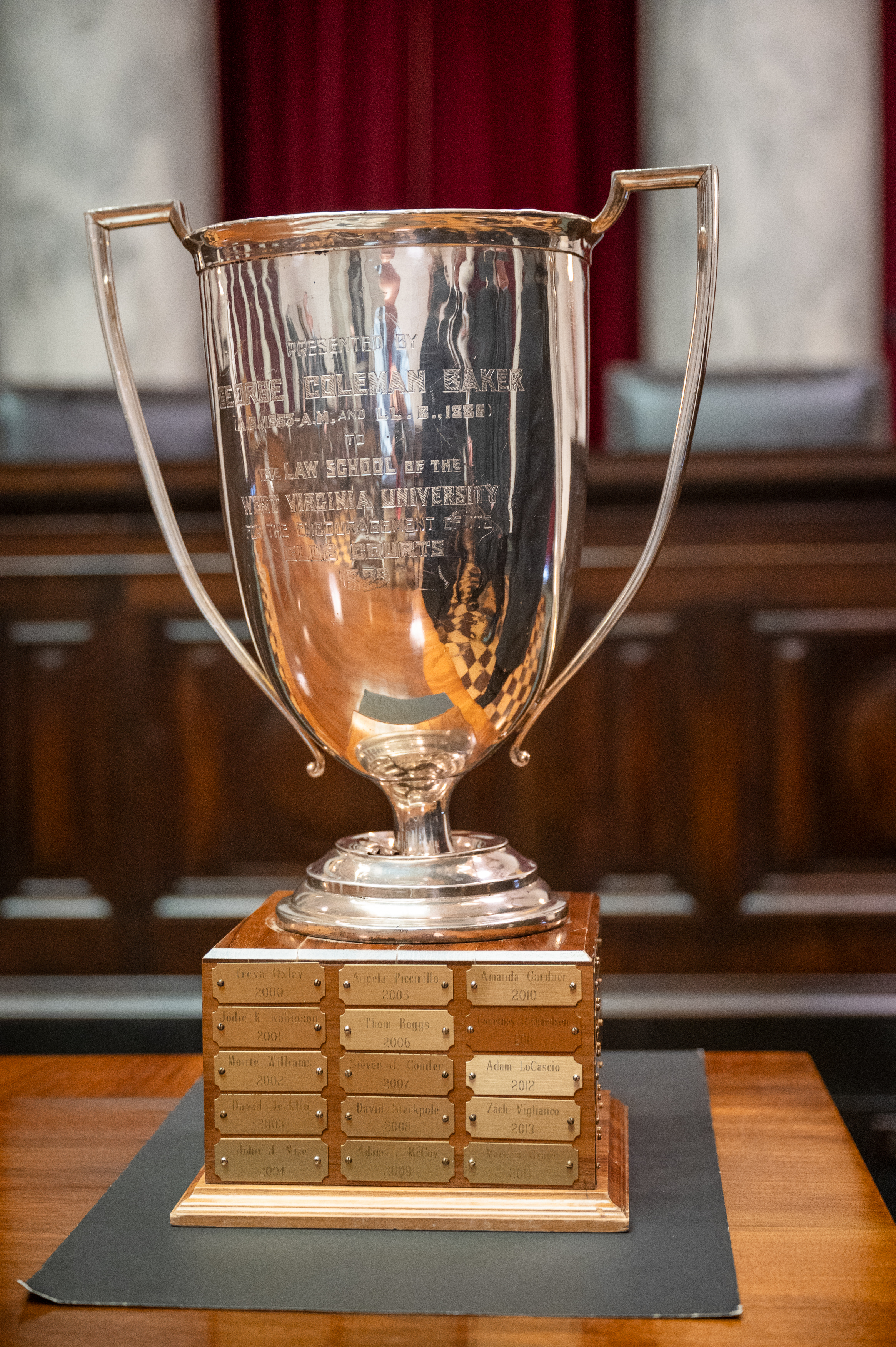 WVU College of Law's George C. Baker Cup