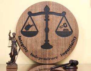 Judicial Investigation Wood Seal
